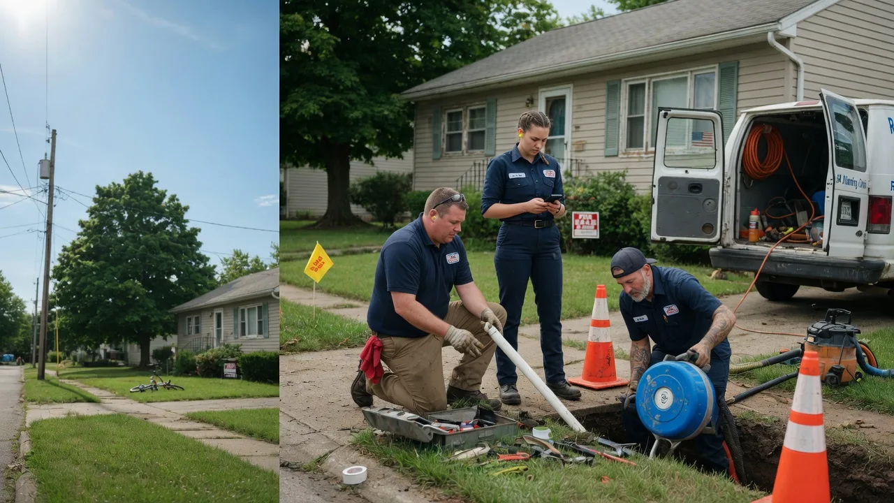 Sewer Line Repair in Raysal, WV near me